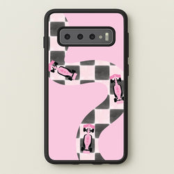 Checkered Track Phone Case - Galaxy S10 Plus