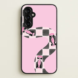 Checkered Track Phone Case - Galaxy A54