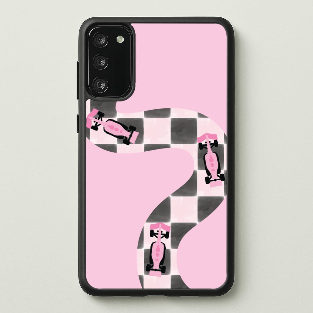 Checkered Track Phone Case - Galaxy S20