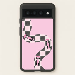 Checkered Track Phone Case - Google Pixel 7 Pro