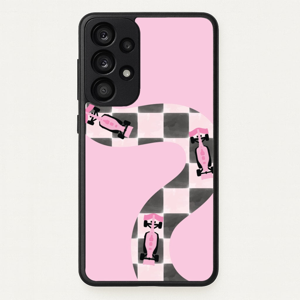Checkered Track Phone Case - Galaxy A53