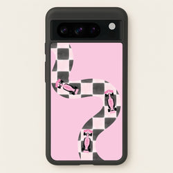 Checkered Track Phone Case - Google Pixel 8 Pro