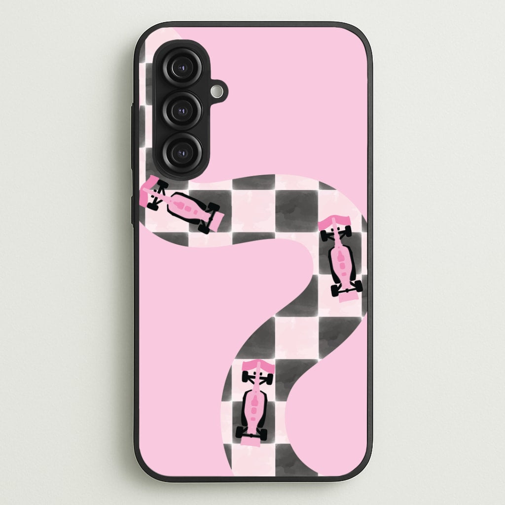 Checkered Track Phone Case - Galaxy S23FE