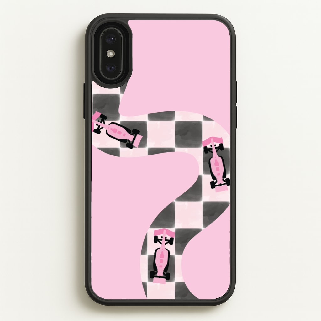 Checkered Track Phone Case - iPhone XS Max