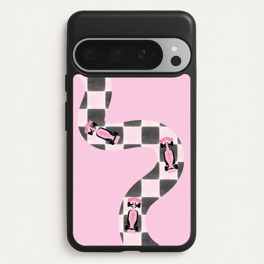 Checkered Track Phone Case - Google Pixel 9 Pro XL