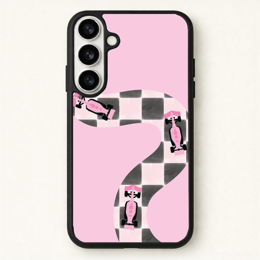 Checkered Track Phone Case - Galaxy S26 Plus