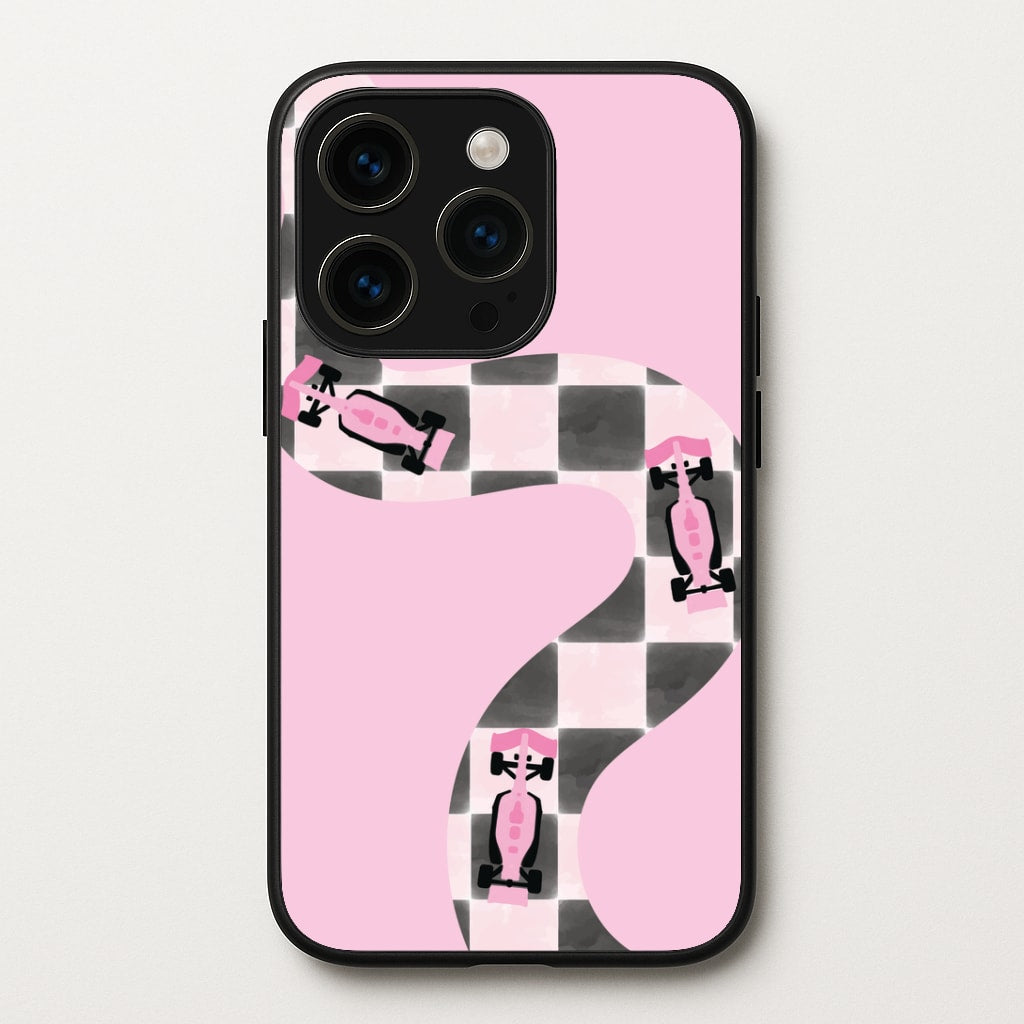 Checkered Track Phone Case - iPhone 14 Pro Max