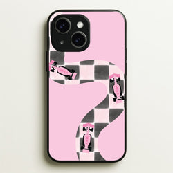 Checkered Track Phone Case - iPhone 14 Plus