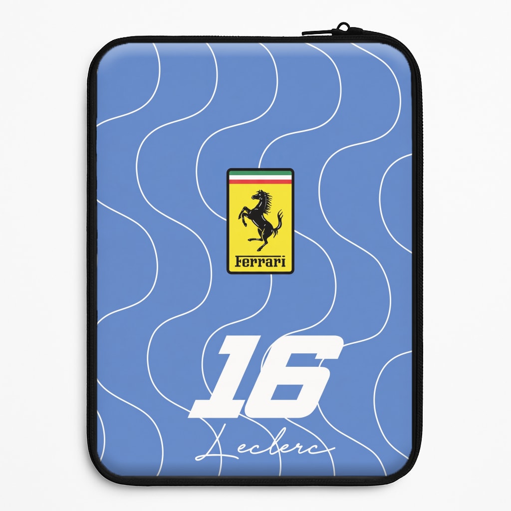 Blue 16 - Leclerc Laptop Sleeve