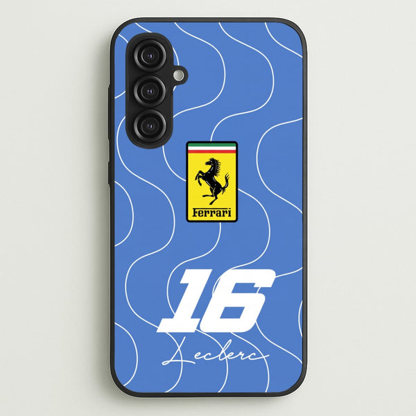 Blue 16 - Charles Leclerc Phone Case - Galaxy S23FE / Standard