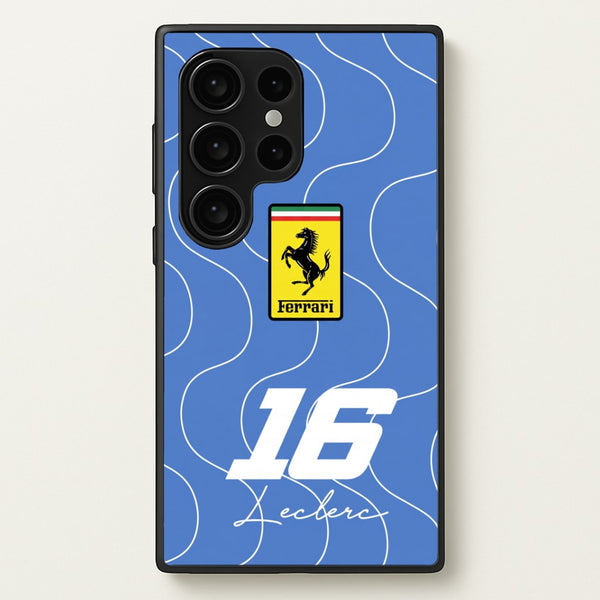 Blue 16 - Charles Leclerc Phone Case - Galaxy S24 Ultra / Standard
