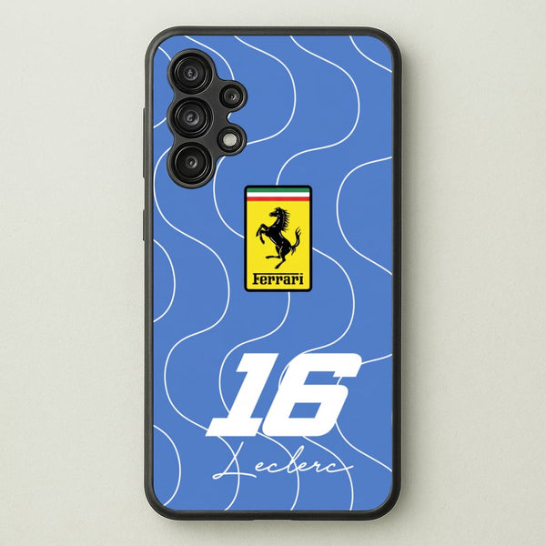 Blue 16 - Charles Leclerc Phone Case - Galaxy A13 / Standard