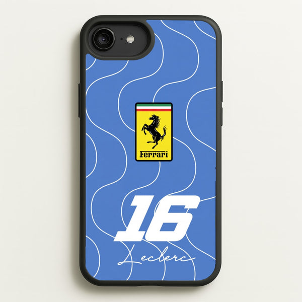 Blue 16 - Charles Leclerc Phone Case - iPhone 6 Plus / 7 Plus / 8 Plus / Standard