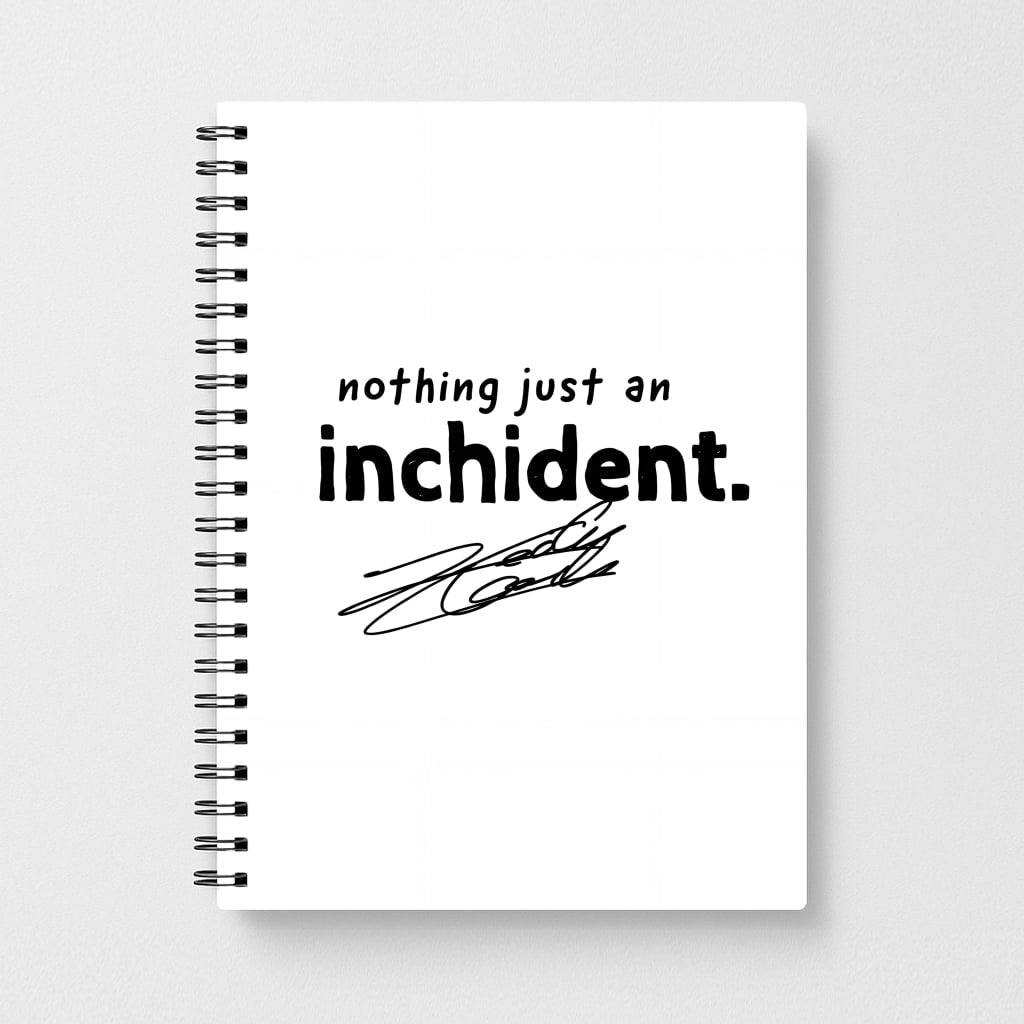 Nothing Just An Inchident - Leclerc Notebook