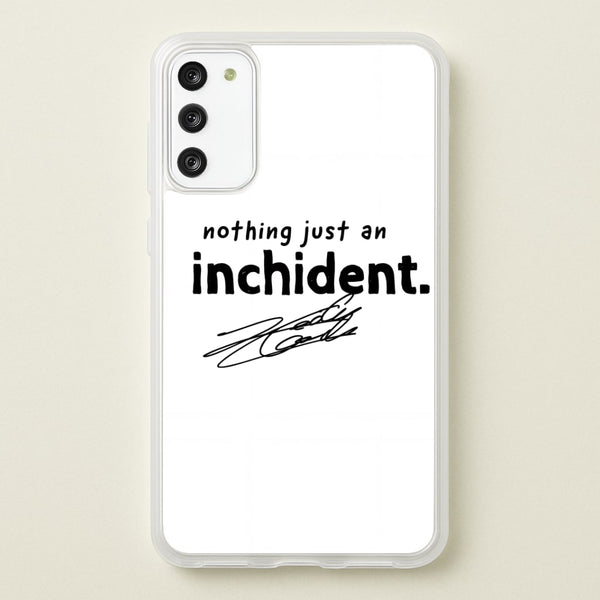 Nothing Just An Inchident - Charles Leclerc Phone Case - Galaxy S20FE / Standard