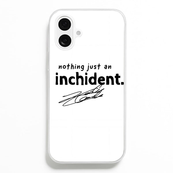 Nothing Just An Inchident - Charles Leclerc Phone Case - iPhone 16 / Standard