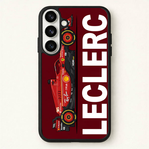 Charles Leclerc Ferarri Phone Case - Galaxy S26 / Standard