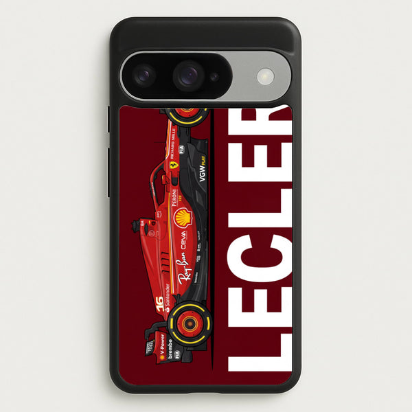 Charles Leclerc Ferarri Phone Case - Google Pixel 10 / 10 Pro / Standard