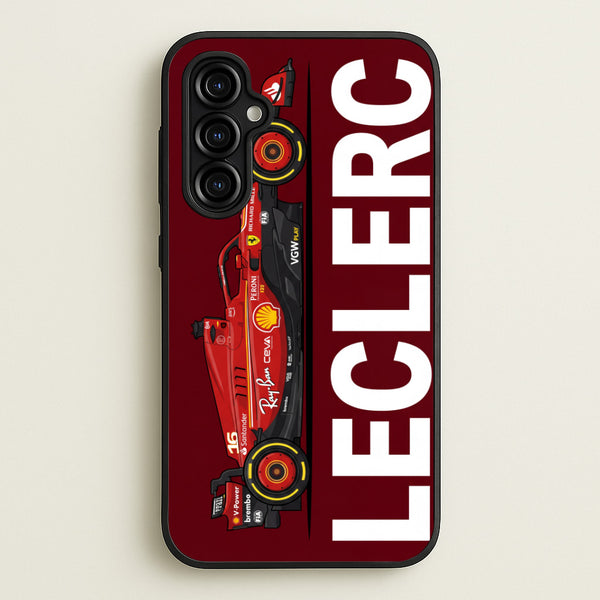 Charles Leclerc Ferarri Phone Case - Galaxy A54 / Standard