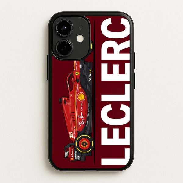 Charles Leclerc Ferarri Phone Case - iPhone 12 Mini / Standard