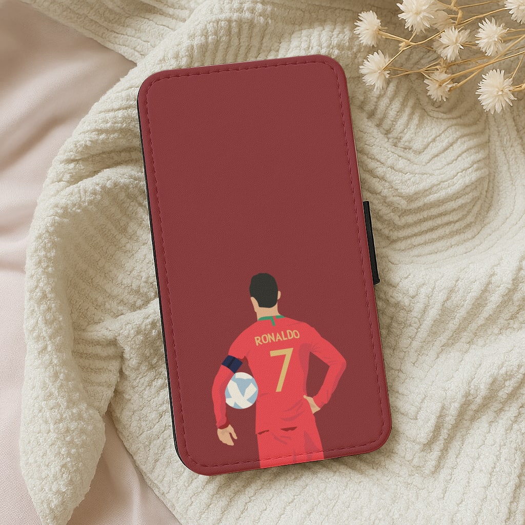 Ronaldo - Football Wallet Phone Case