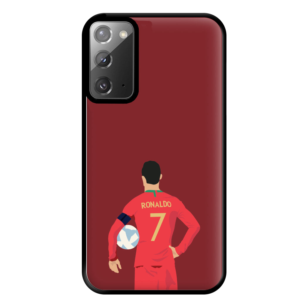 Ronaldo - Football Phone Case for Galaxy Note 20 Ultra