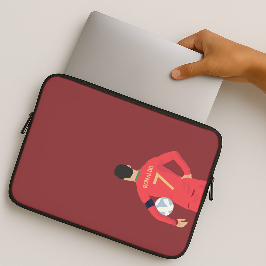 Ronaldo - Football MacBook Case