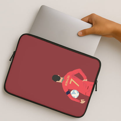 Ronaldo - Football MacBook Case