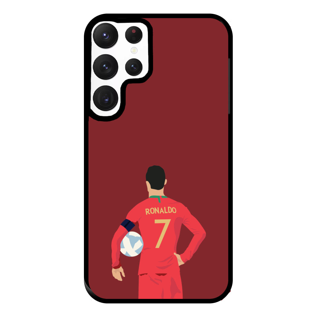 Ronaldo - Football Phone Case for Galaxy S22 Ultra