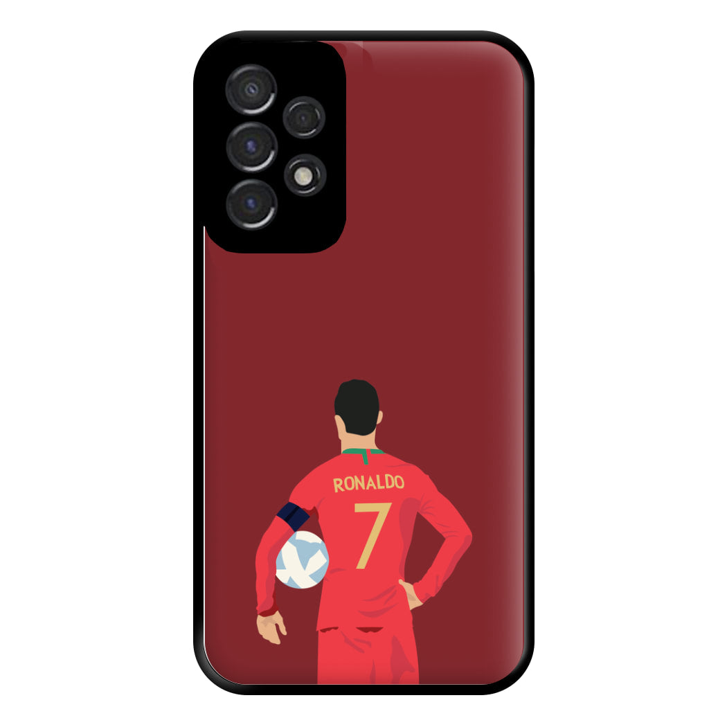 Ronaldo - Football Phone Case for Galaxy A53