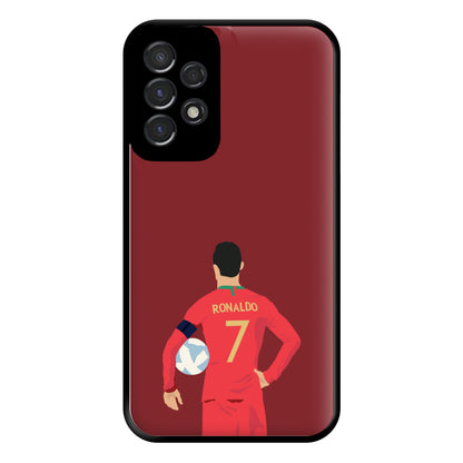 Ronaldo - Football Phone Case for Galaxy A53