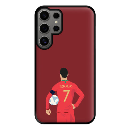 Ronaldo - Football Phone Case for Galaxy S24 Ultra