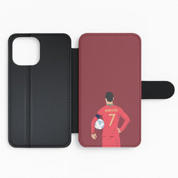 Ronaldo - Football Flip Phone Case