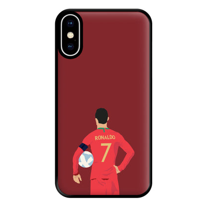 Ronaldo - Football Phone Case for iPhone XS Max