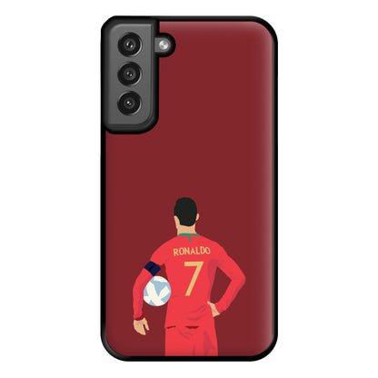 Ronaldo - Football Phone Case for Galaxy S21FE