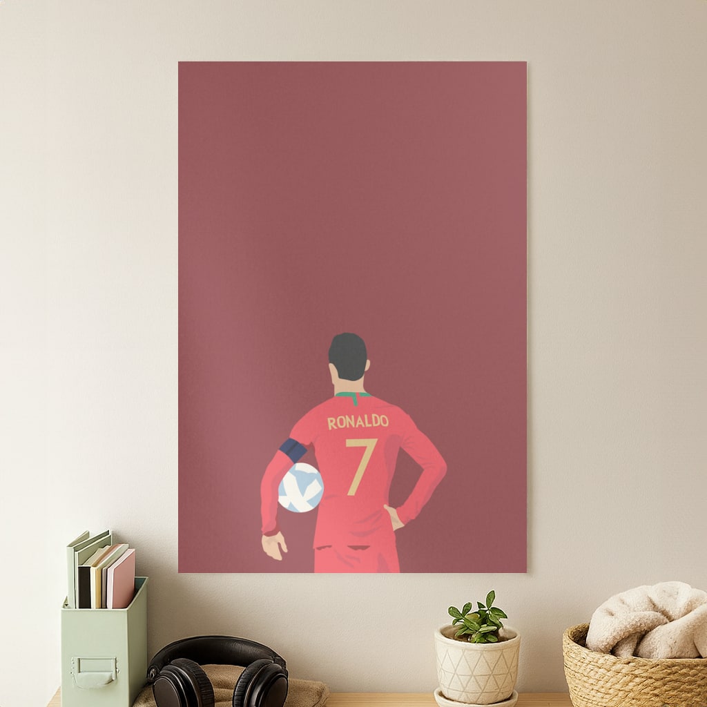 Ronaldo - Football Poster