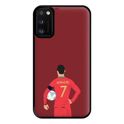 Ronaldo - Football Phone Case for Galaxy A41