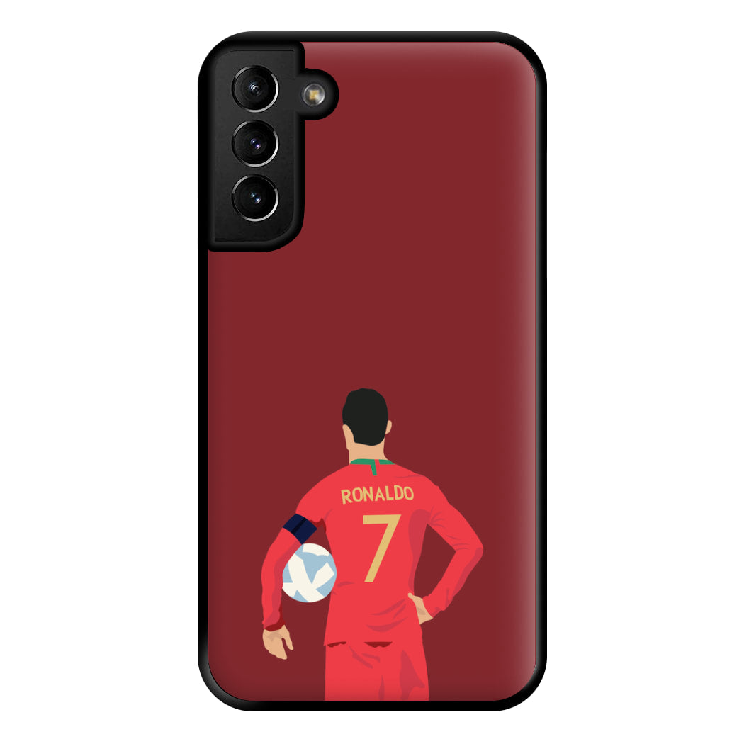 Ronaldo - Football Phone Case for Galaxy S21 Plus