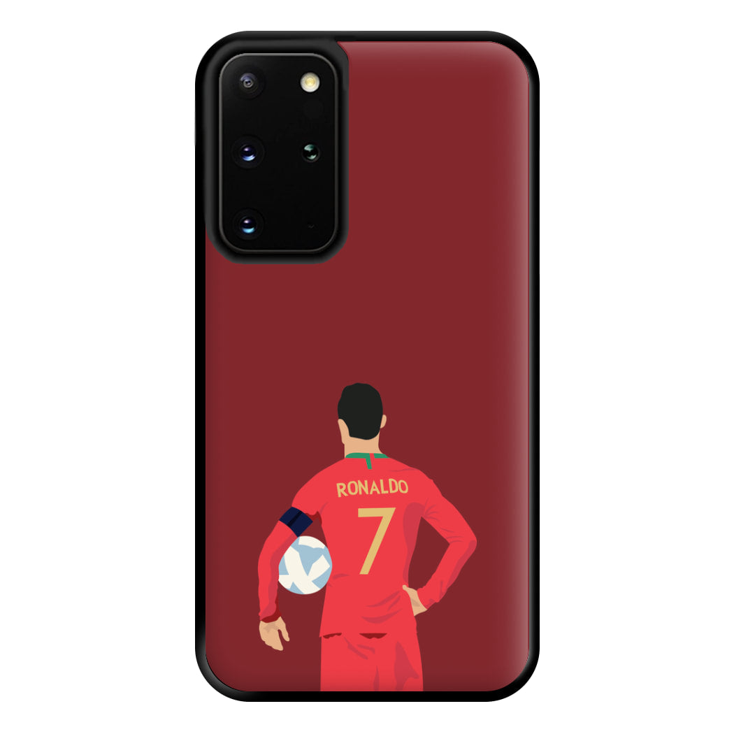 Ronaldo - Football Phone Case for Galaxy S20 Plus