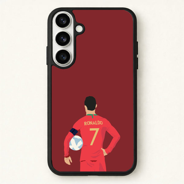 Ronaldo - Football Phone Case for Galaxy S26