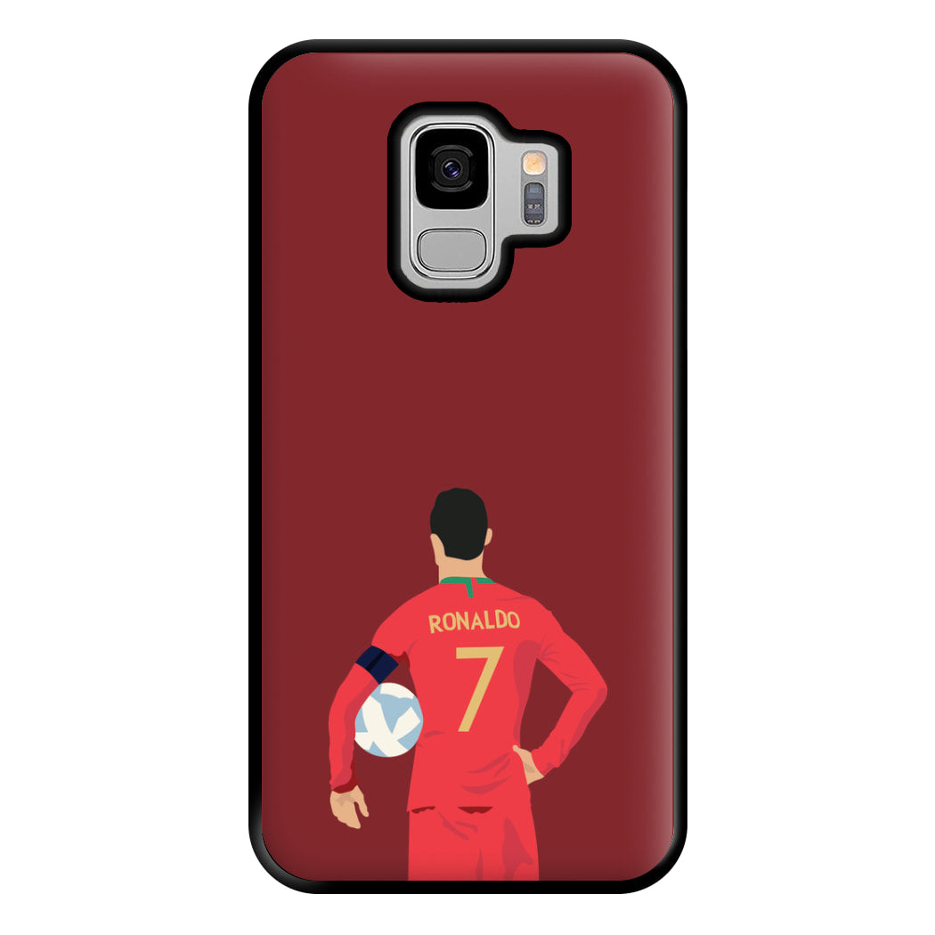 Ronaldo - Football Phone Case for Galaxy S9 Plus