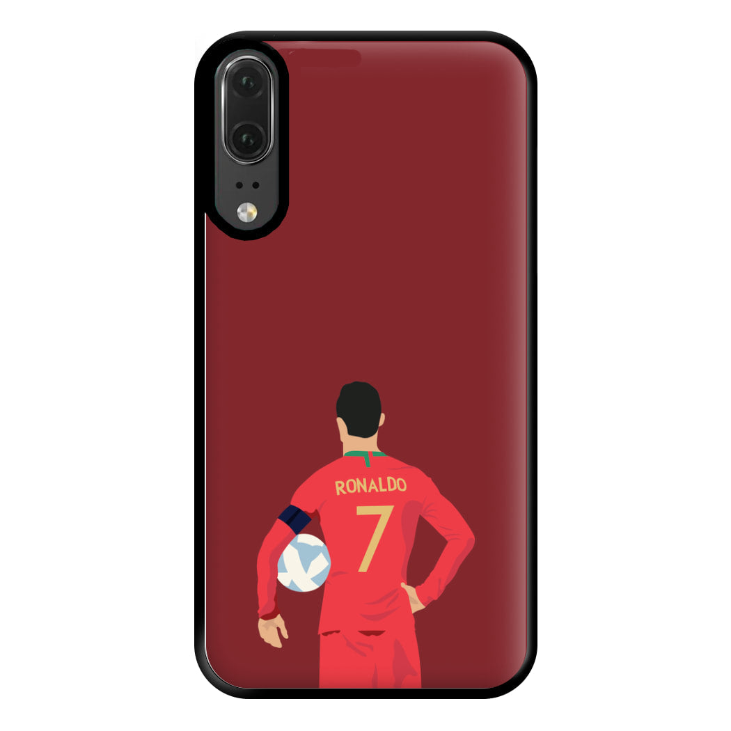 Ronaldo - Football Phone Case for Huawei P20