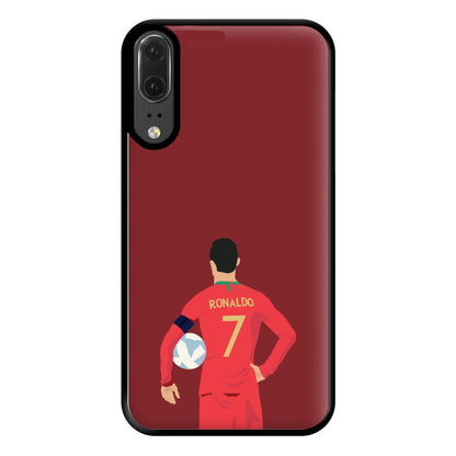 Ronaldo - Football Phone Case for Huawei P20