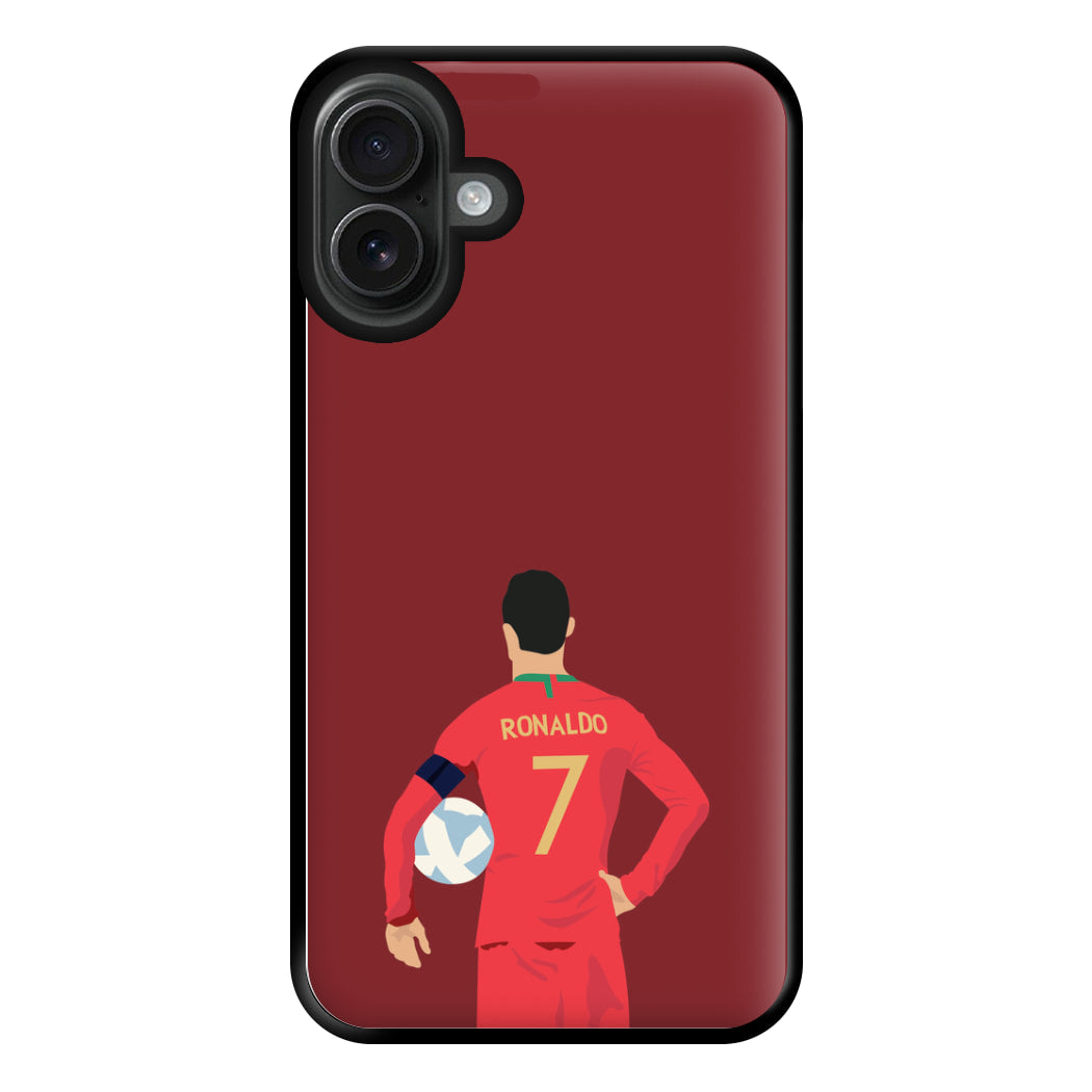 Ronaldo - Football Phone Case for iPhone 16 Plus