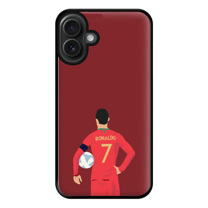 Ronaldo - Football Phone Case for iPhone 16 Plus