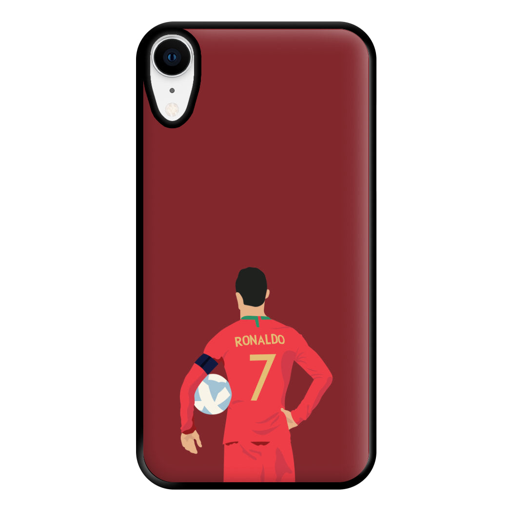 Ronaldo - Football Phone Case for iPhone XR