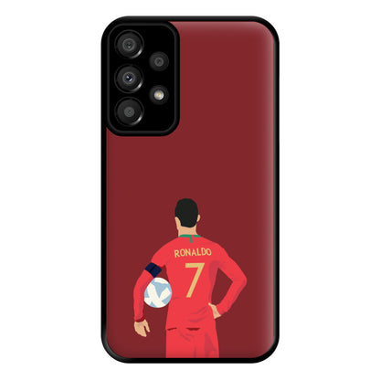 Ronaldo - Football Phone Case for Galaxy A33