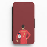 Christiano Ronaldo Wallet Phone Cases