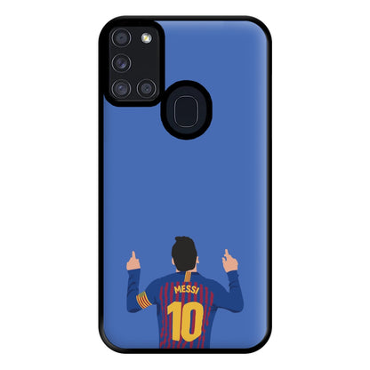 Messi - Football Phone Case for Galaxy A21s