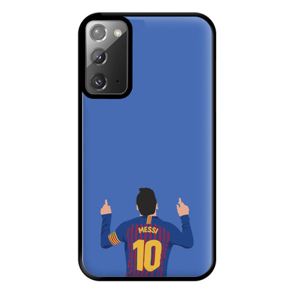 Messi - Football Phone Case for Galaxy Note 20 Ultra